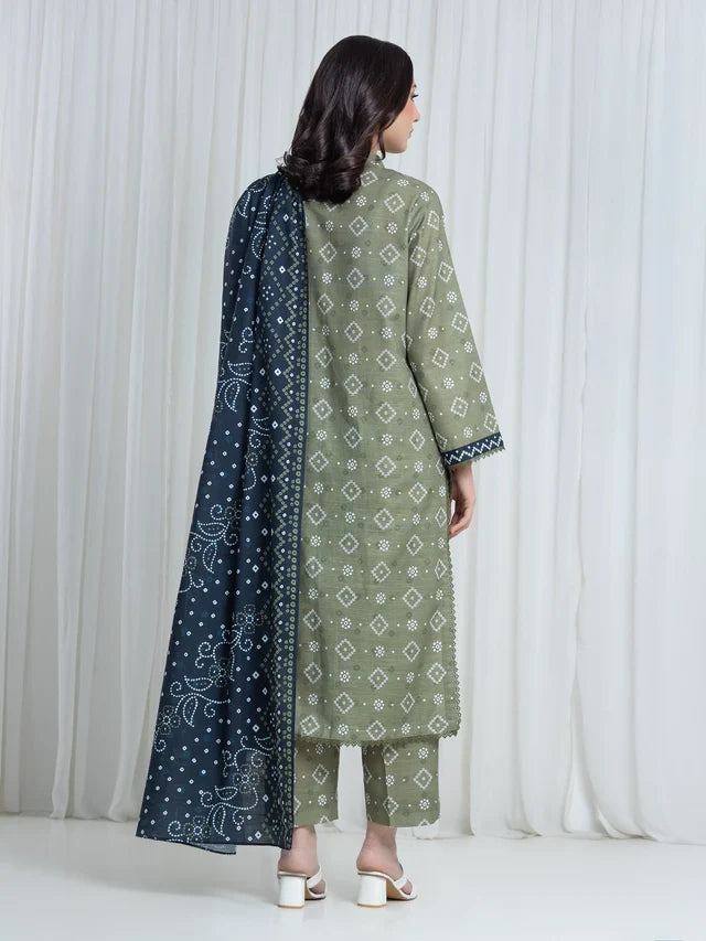 ALLURE | Unstitched 3PC Khaddar - EWU6A3-37189-3P