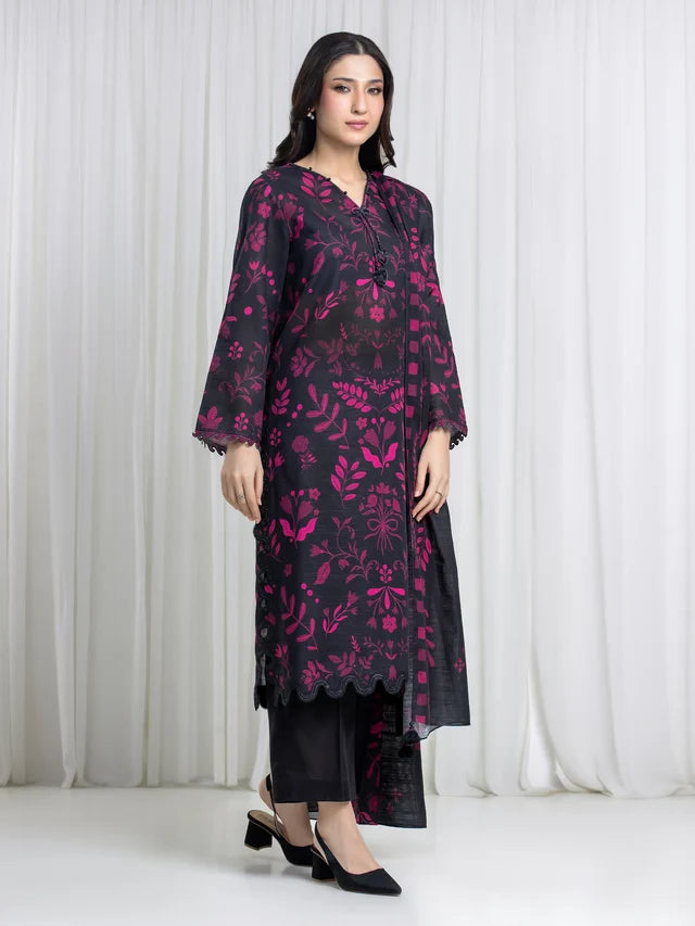 ALLURE | Unstitched 3PC Khaddar - EWU6A3-37121-3P
