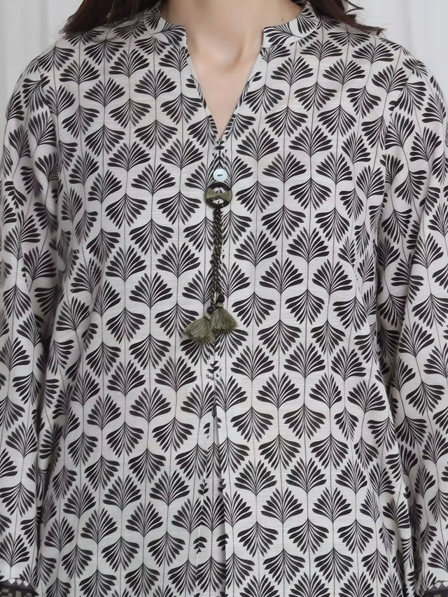 ALLURE | Unstitched 3PC Khaddar - EWU6A3-37184-3P