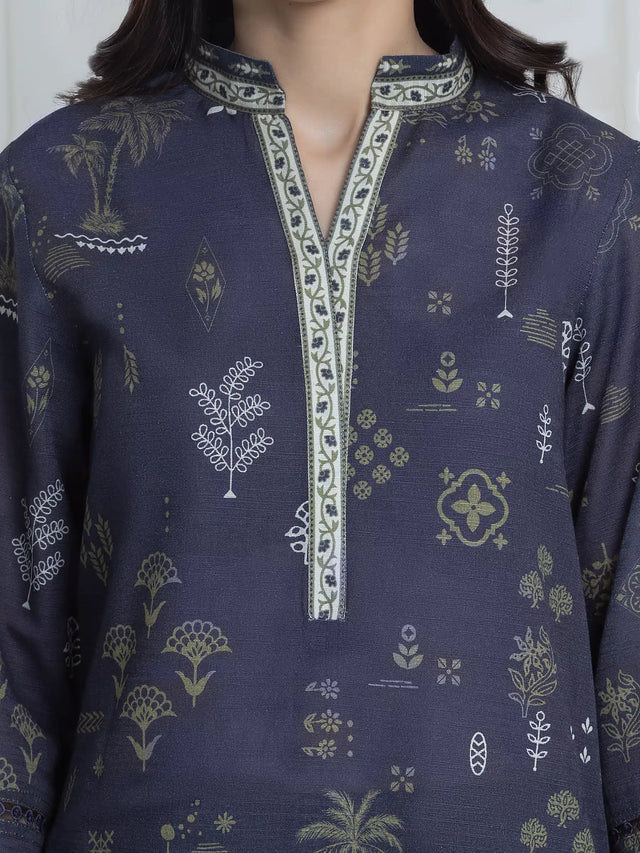 ALLURE | Unstitched 3PC Khaddar - EWU6A3-37112-3P