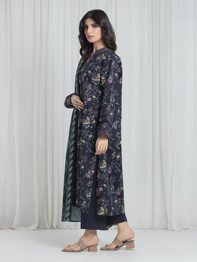 ALLURE | Unstitched 3PC Khaddar - EWU6A3-37057-3P