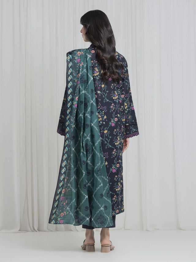 ALLURE | Unstitched 3PC Khaddar - EWU6A3-37057-3P