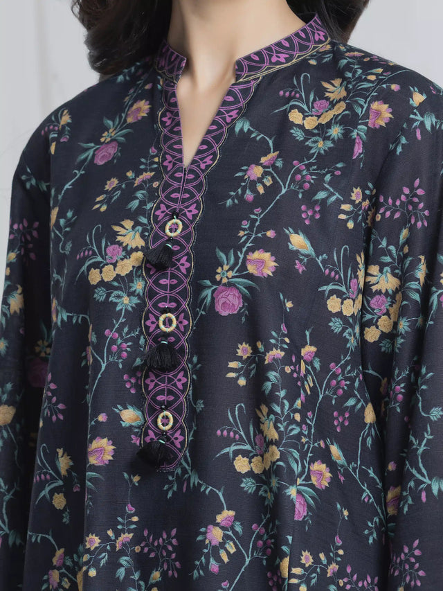 ALLURE | Unstitched 3PC Khaddar - EWU6A3-37057-3P