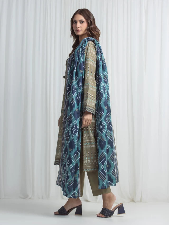 ALLURE | Unstitched 3PC Lawn - EWU6A1-36871-3P