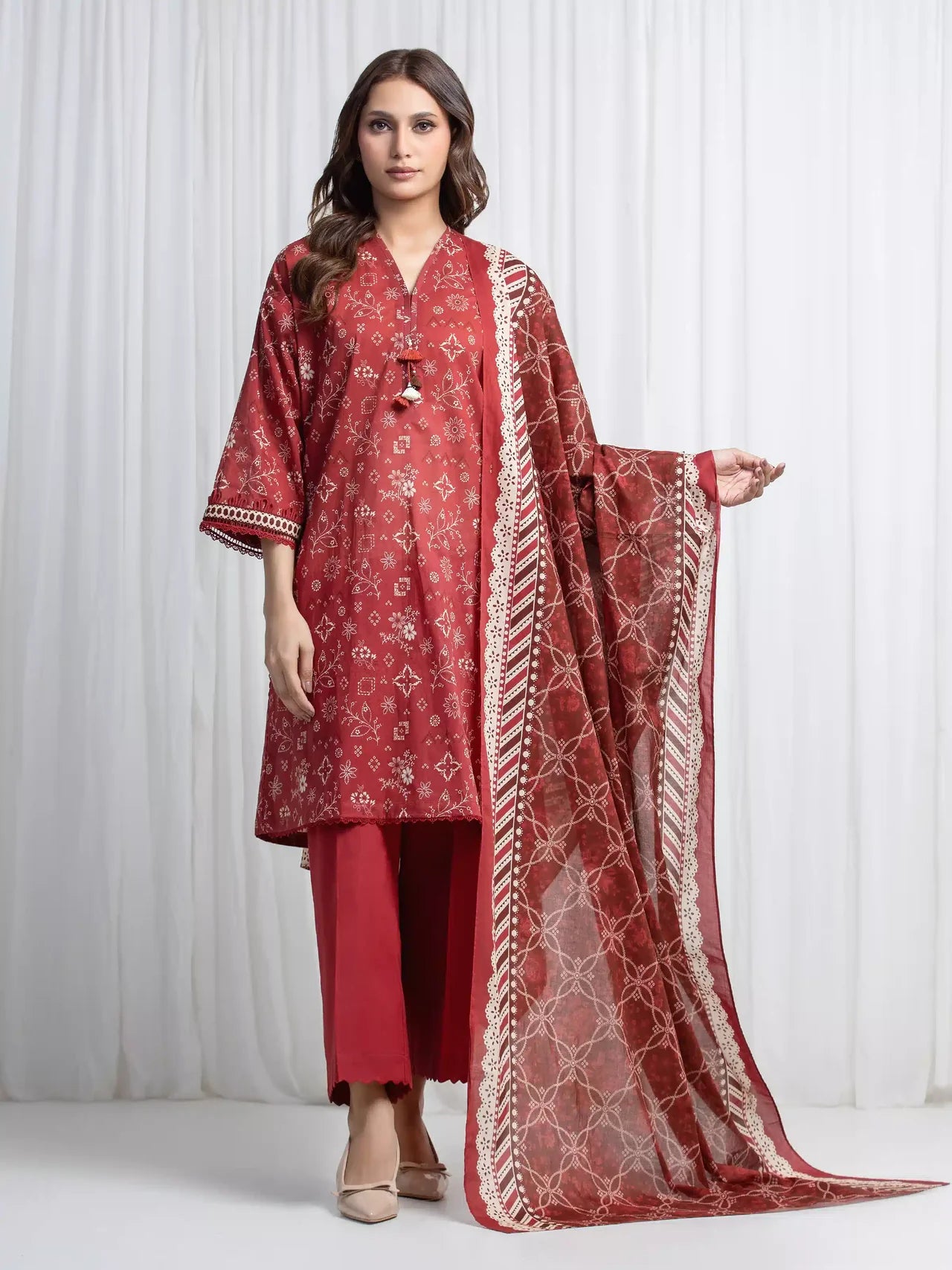ALLURE | Unstitched 3PC Lawn -EWU6A1-36863-3P