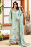 Luxury Embroidered AZURE 3PC Unstitched Lawn By Rangeen By Raaya