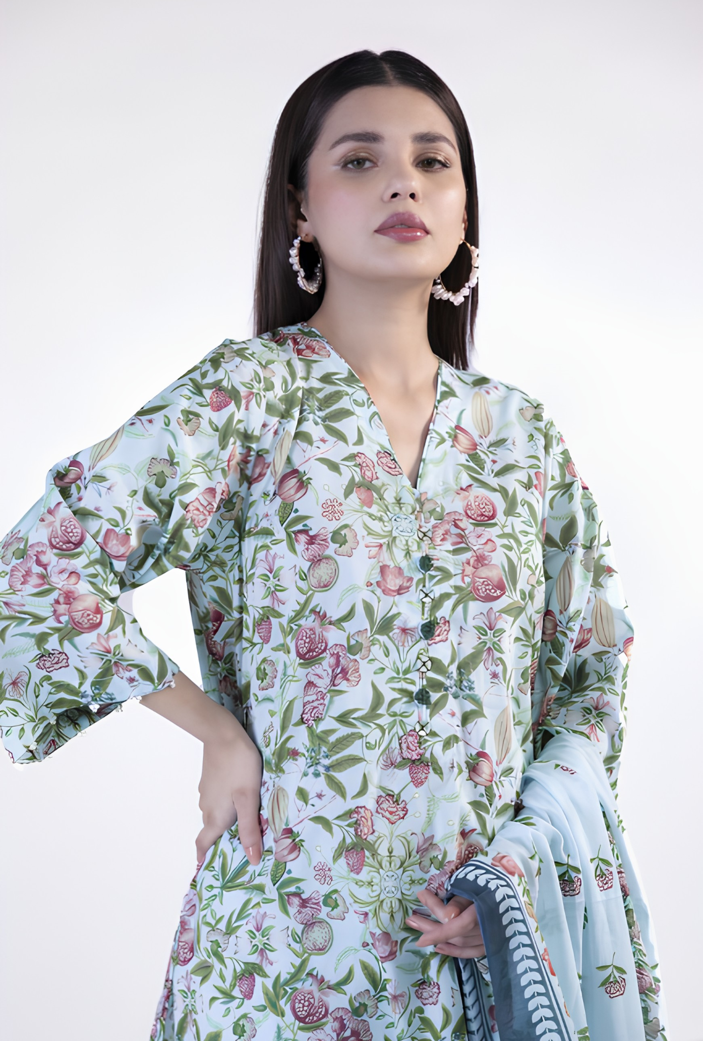 Khaadi | Unstitched 3PC lawn SS150A
