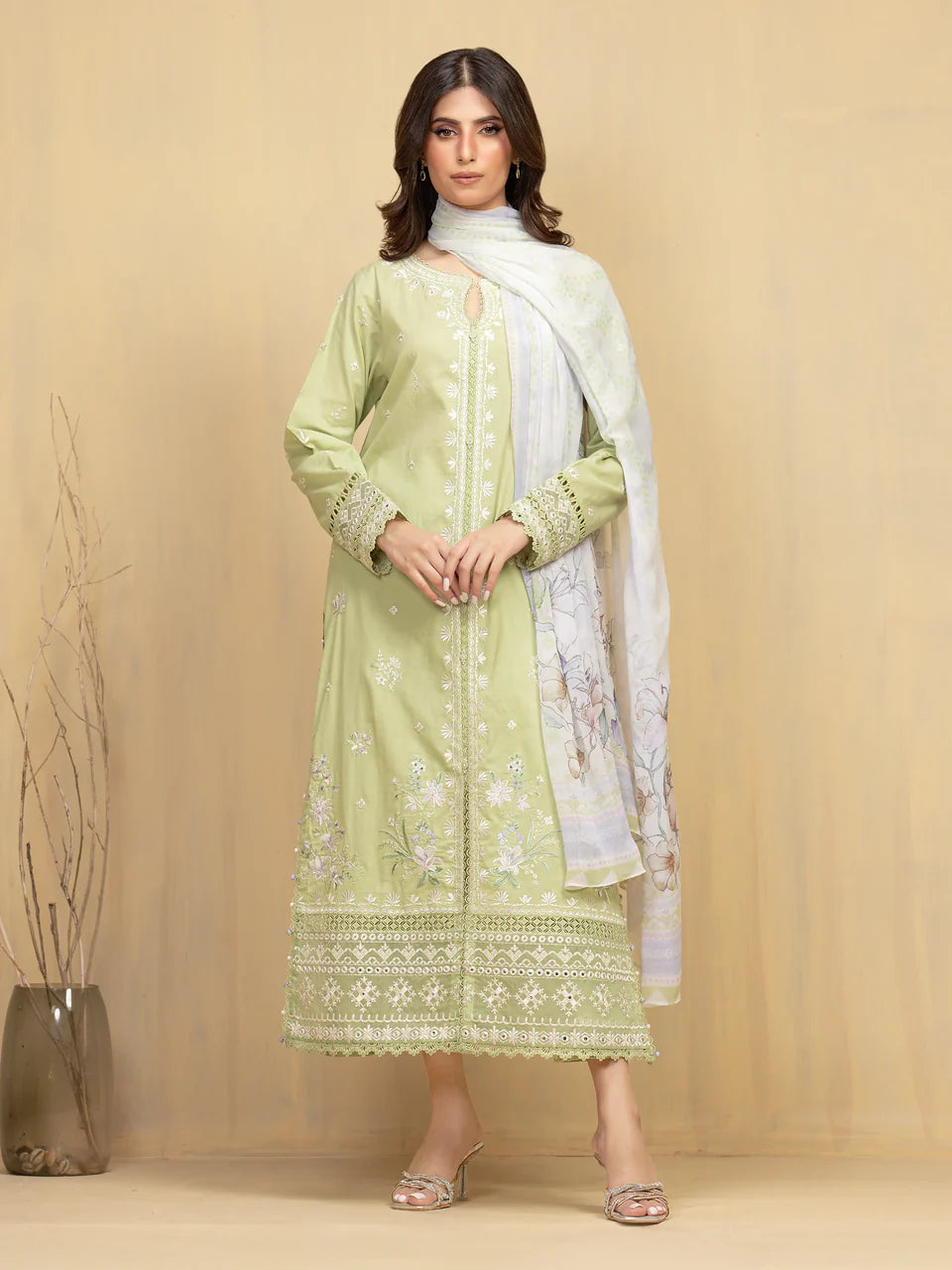 Festive Embroidered | Unstitched 3PC lawn EWU5V2-31600-3P