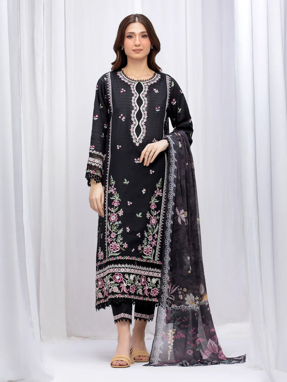 Festive Embroidered | Unstitched 3PC lawn EWU5V1-31701-3P