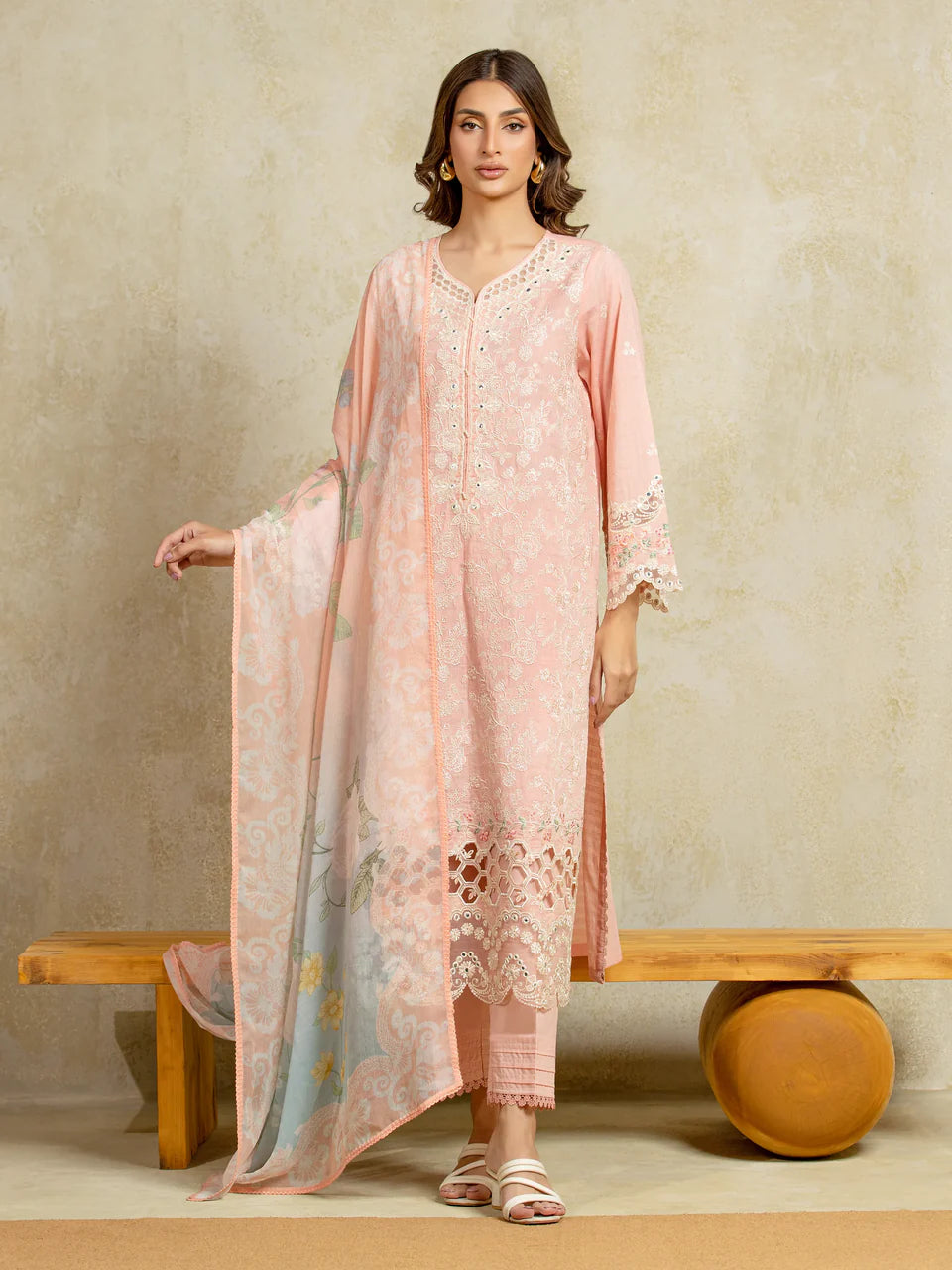 Festive Embroidered | Unstitched 3PC lawn EWU5V1-31704-3P