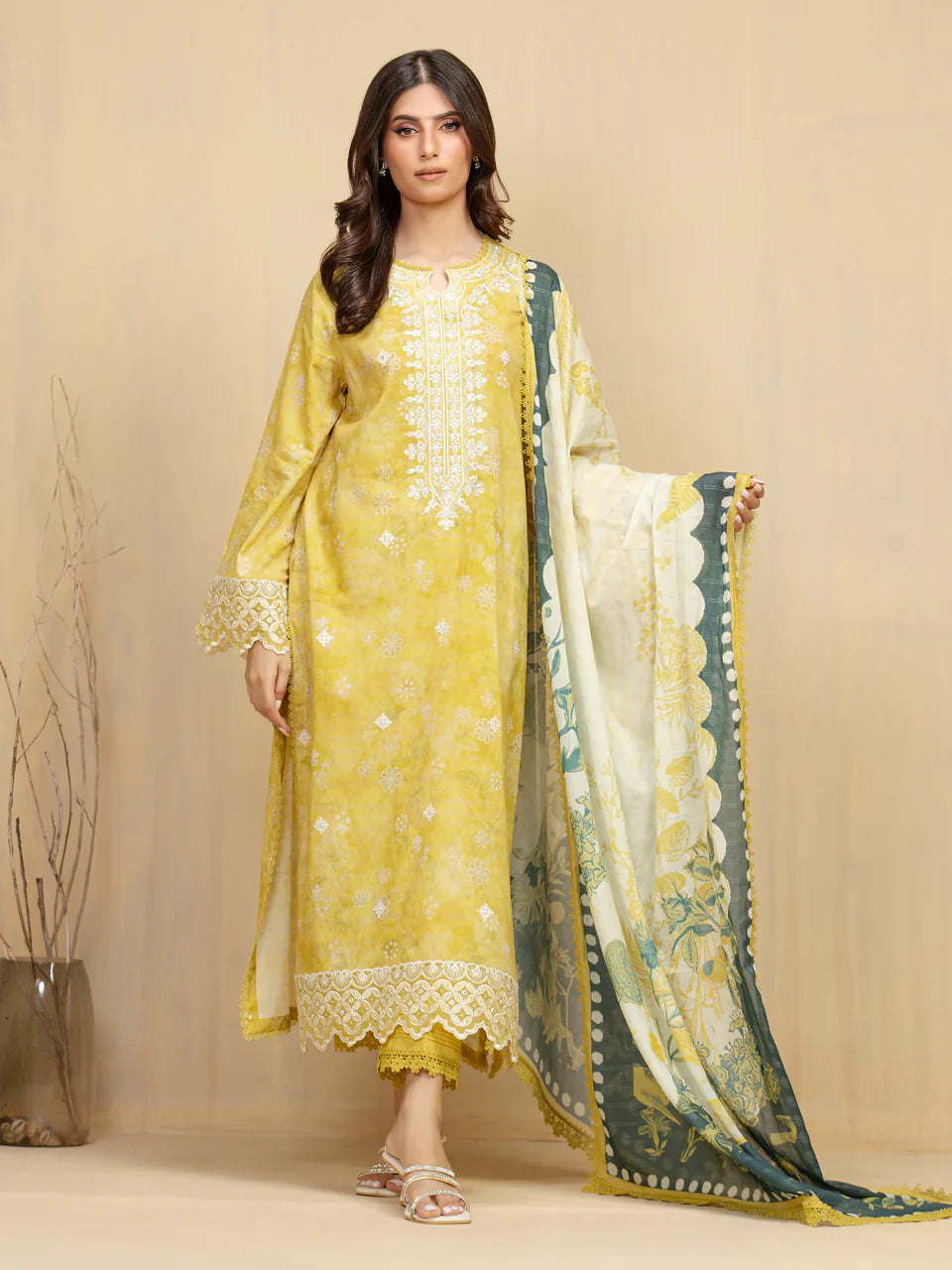 Festive Embroidered | Unstitched 3PC lawn EWU5V1-31880-3P