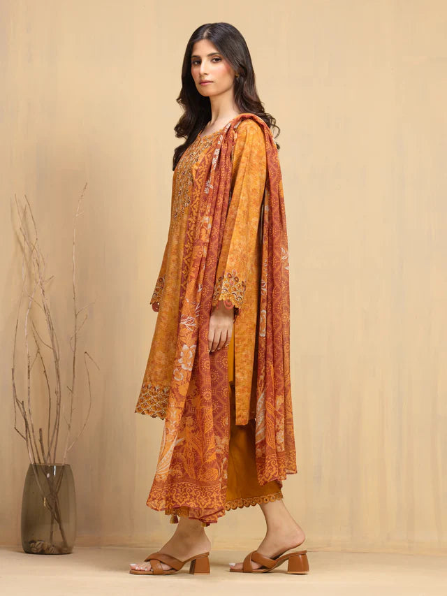 Festive Embroidered | Unstitched 3PC lawn EWU5V1-31902-3P