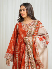 Festive Embroidered | Unstitched 3PC lawn EWU6V1-33018-3P