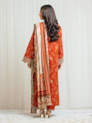 Festive Embroidered | Unstitched 3PC lawn EWU6V1-33018-3P