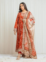 Festive Embroidered | Unstitched 3PC lawn EWU6V1-33018-3P
