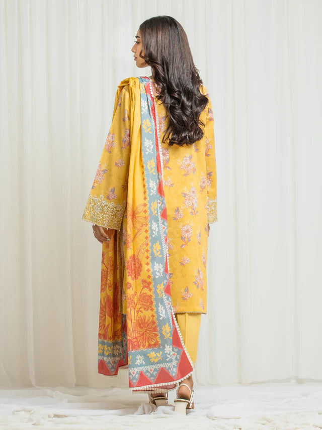 Festive Embroidered | Unstitched 3PC lawn EWU6V1-33019-3P