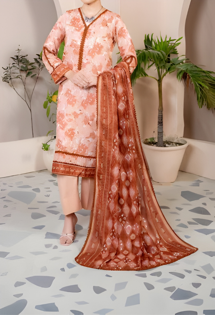 Premium Slub Lawn by Mehak MEH-R-25004