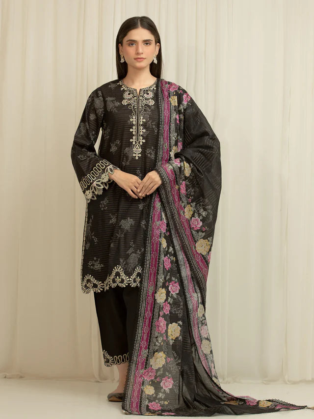 Festive Embroidered | Unstitched 3PC lawn EWU6V23-33401-3P