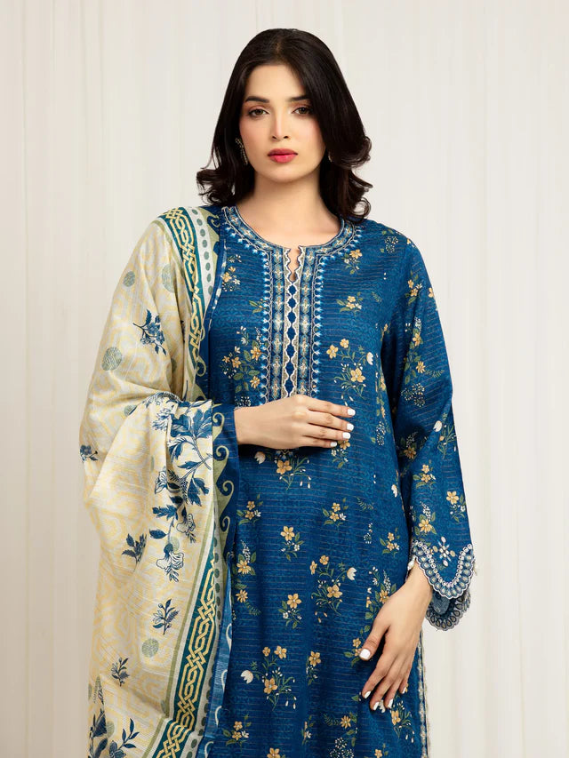 Festive Embroidered | Unstitched 3PC lawn EWU6V23-33404-3P
