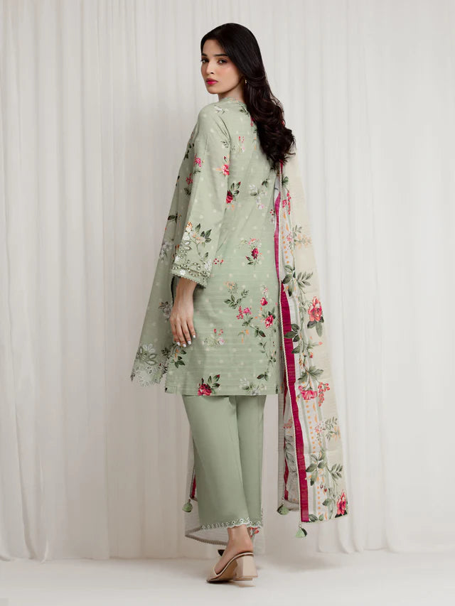 Festive Embroidered | Unstitched 3PC Zari lawn EWU6V23-33405-3P
