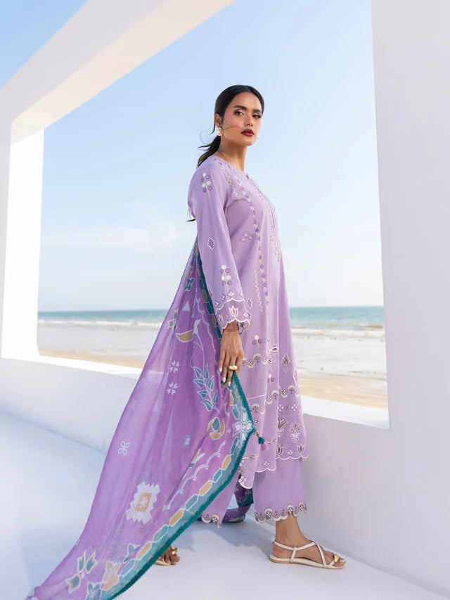 Festive Embroidered | Unstitched 3PC lawn EWU6V2-33451-3P