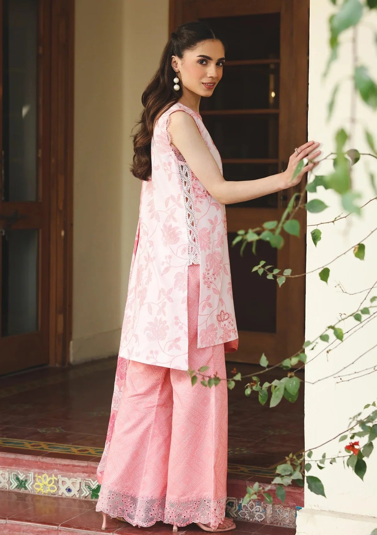 Premium Embroidered Romy 3PC Unstitched Lawn By Zinnia By Raaya