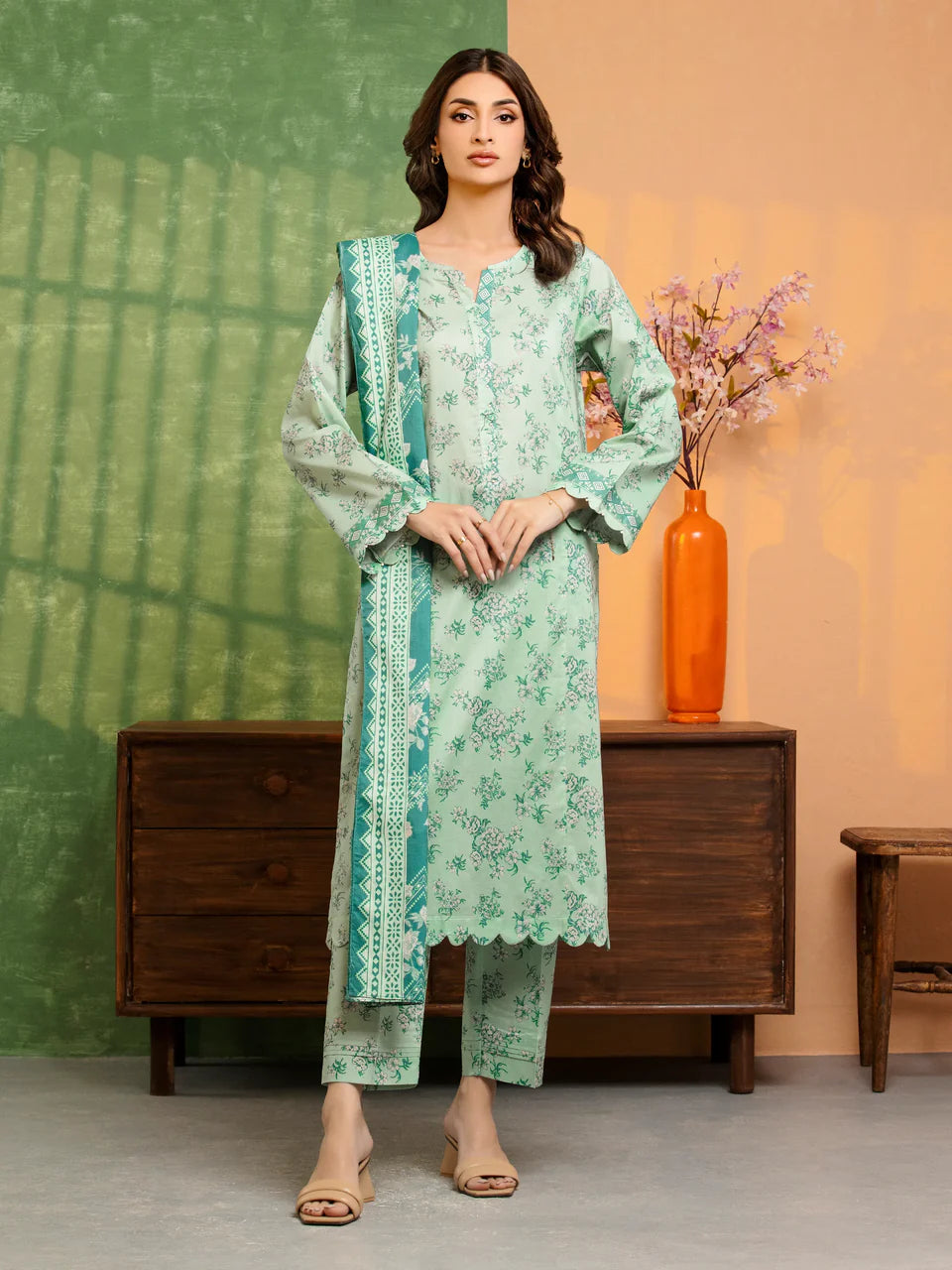 ALLURE | Unstitched 3PC lawn - EWU6A1-36506-3P
