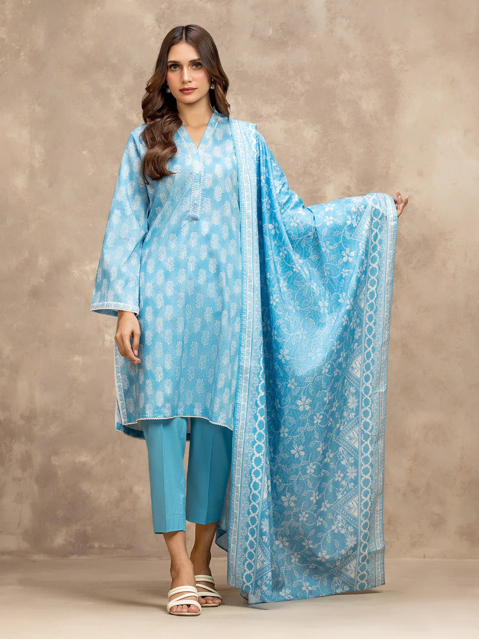 ALLURE | Unstitched 3PC lawn - EWU6A1-36521-3P