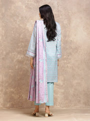 ALLURE | Unstitched 3PC lawn - EWU6A1-36529-3P