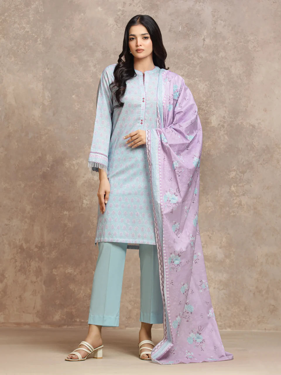 ALLURE | Unstitched 3PC lawn - EWU6A1-36529-3P