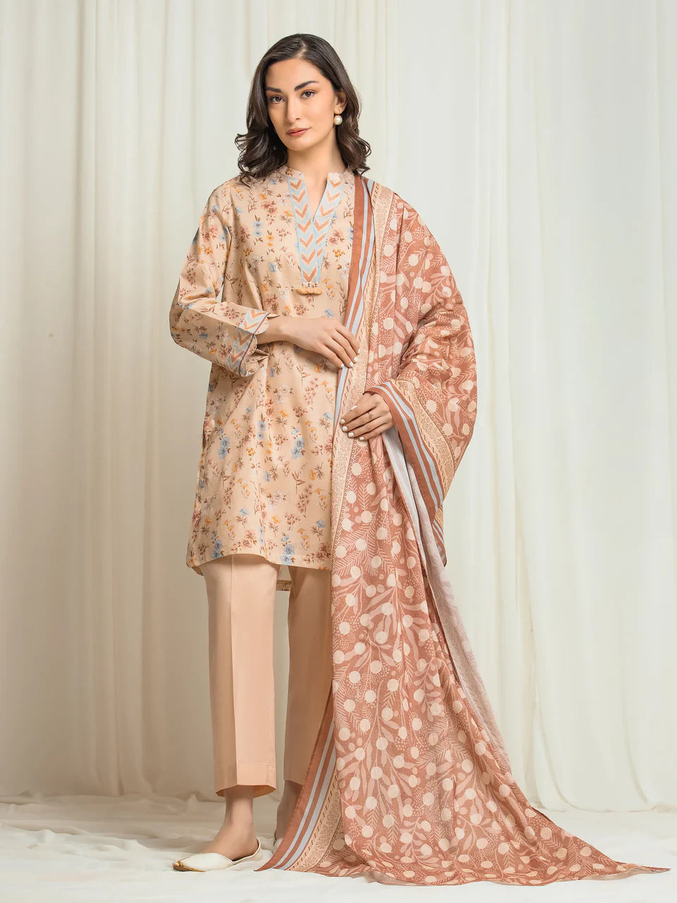 ALLURE | Unstitched 3PC lawn - EWU6A1-36560-3P