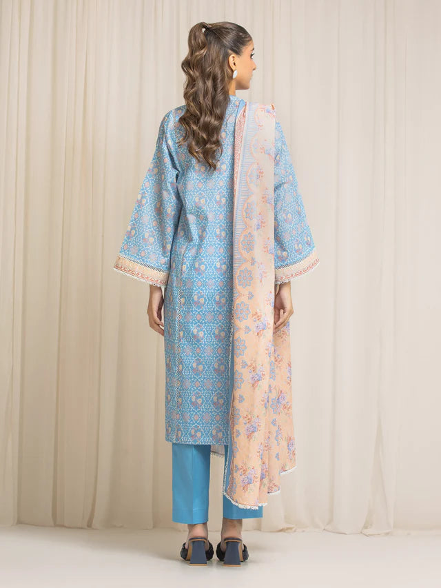 ALLURE | Unstitched 3PC lawn - EWU6A1-36571-3P