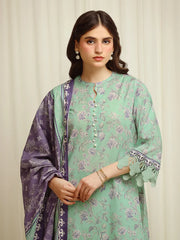 ALLURE | Unstitched 3PC lawn - EWU6A1-36607-3P