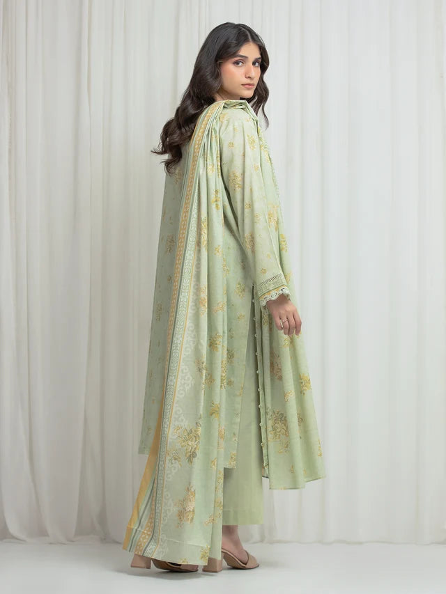 ALLURE | Unstitched 3PC lawn - EWU6A1-36608-3P