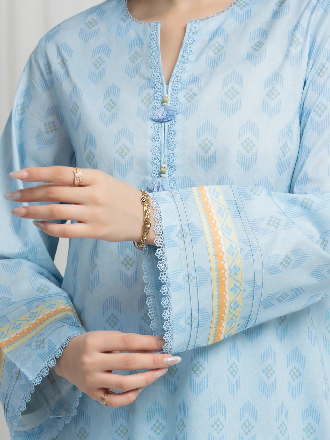 ALLURE | Unstitched 3PC lawn - EWU6A1-36616-3P