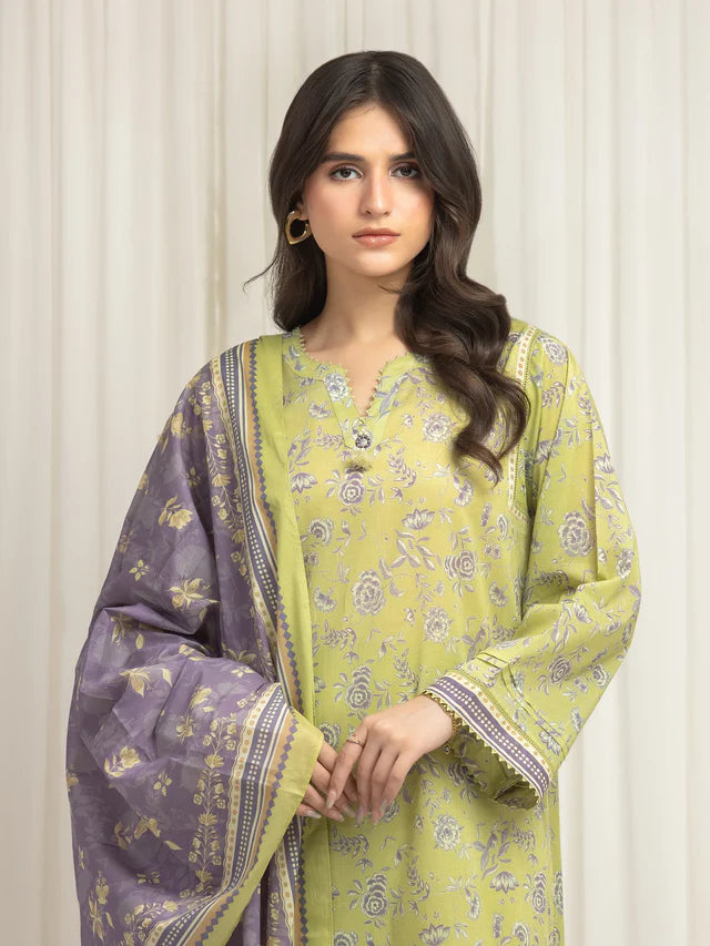 ALLURE | Unstitched 3PC lawn - EWU6A1-36622-3P