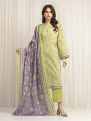 ALLURE | Unstitched 3PC lawn - EWU6A1-36622-3P