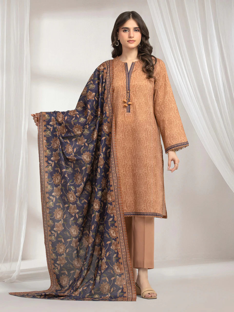 ALLURE | Unstitched 3PC lawn - EWU6A1-36630-3P