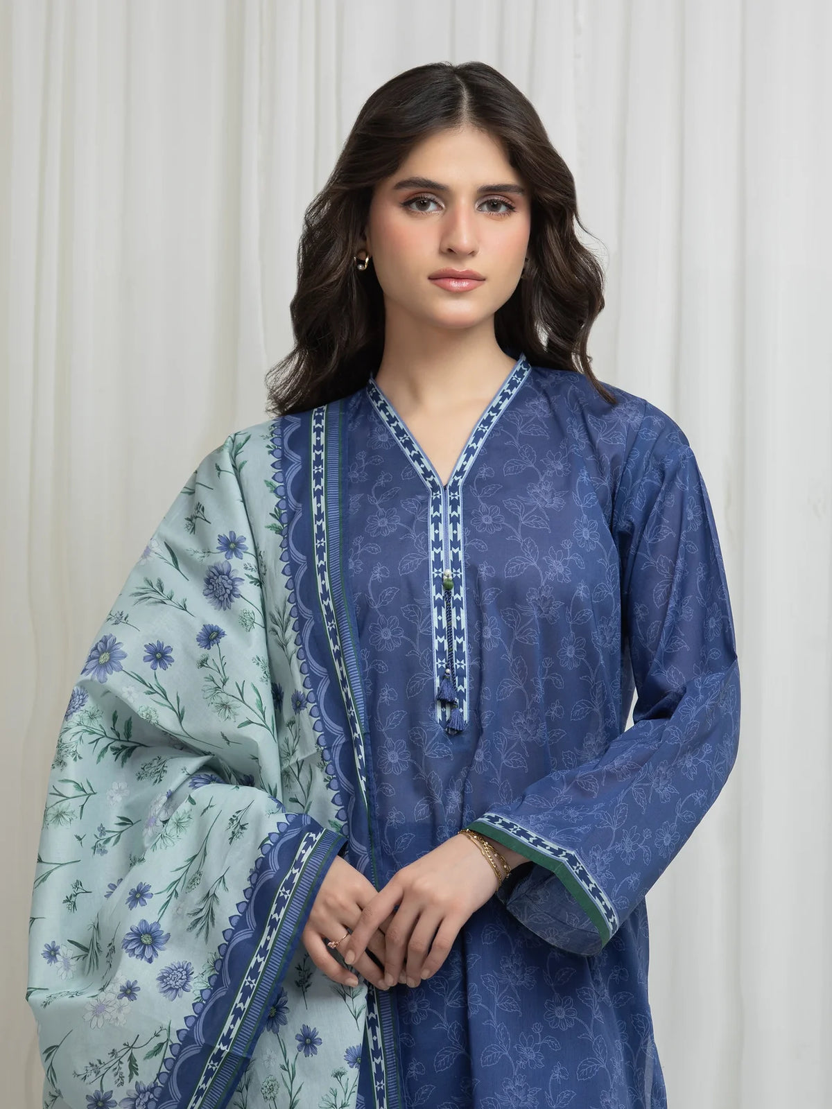 ALLURE | Unstitched 3PC lawn - EWU6A1-36653-3P