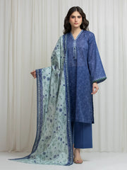 ALLURE | Unstitched 3PC lawn - EWU6A1-36653-3P