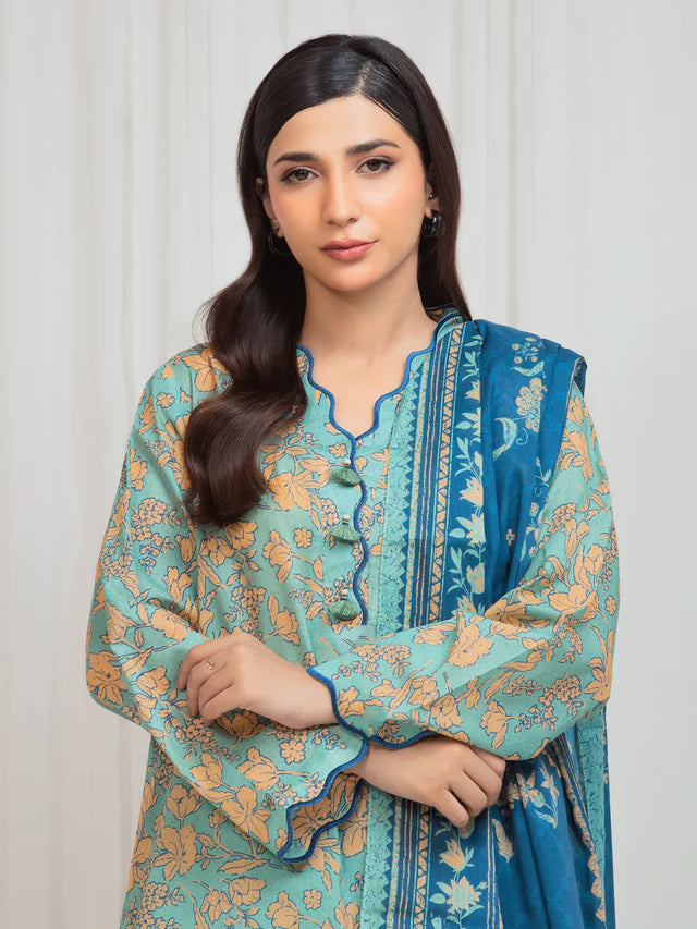 ALLURE | Unstitched 3PC lawn - EWU6A1-36654-3P