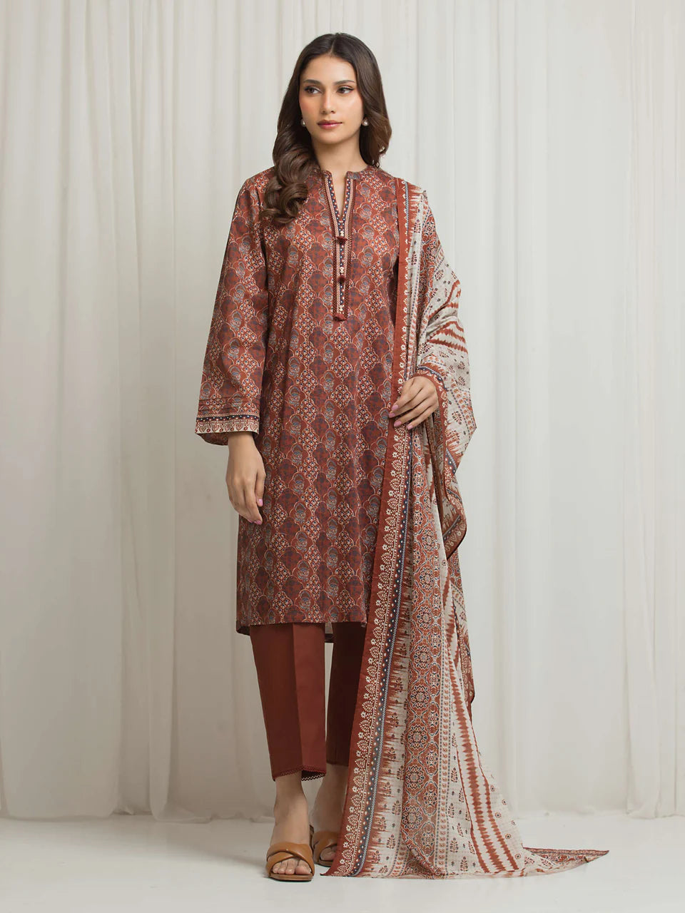 ALLURE | Unstitched 3PC lawn - EWU6A1-36659-3P