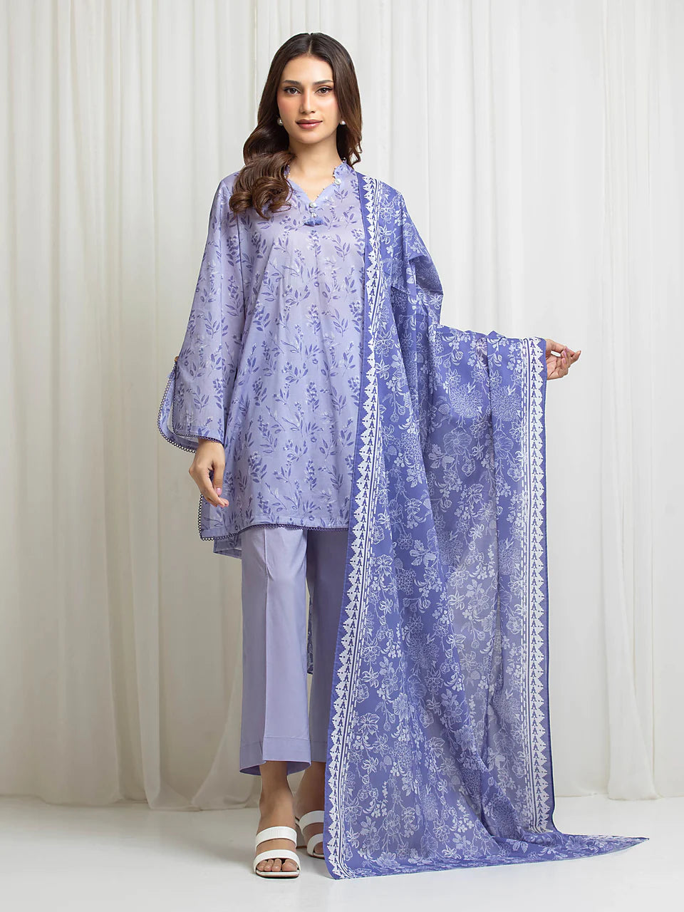 ALLURE | Unstitched 3PC lawn - EWU6A1-36664-3P