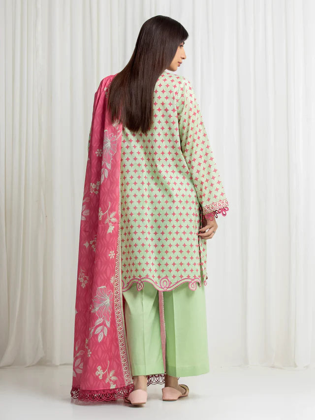 ALLURE | Unstitched 3PC lawn - EWU6A1-36679-3P