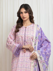ALLURE | Unstitched 3PC lawn - EWU6A1-36701-3P