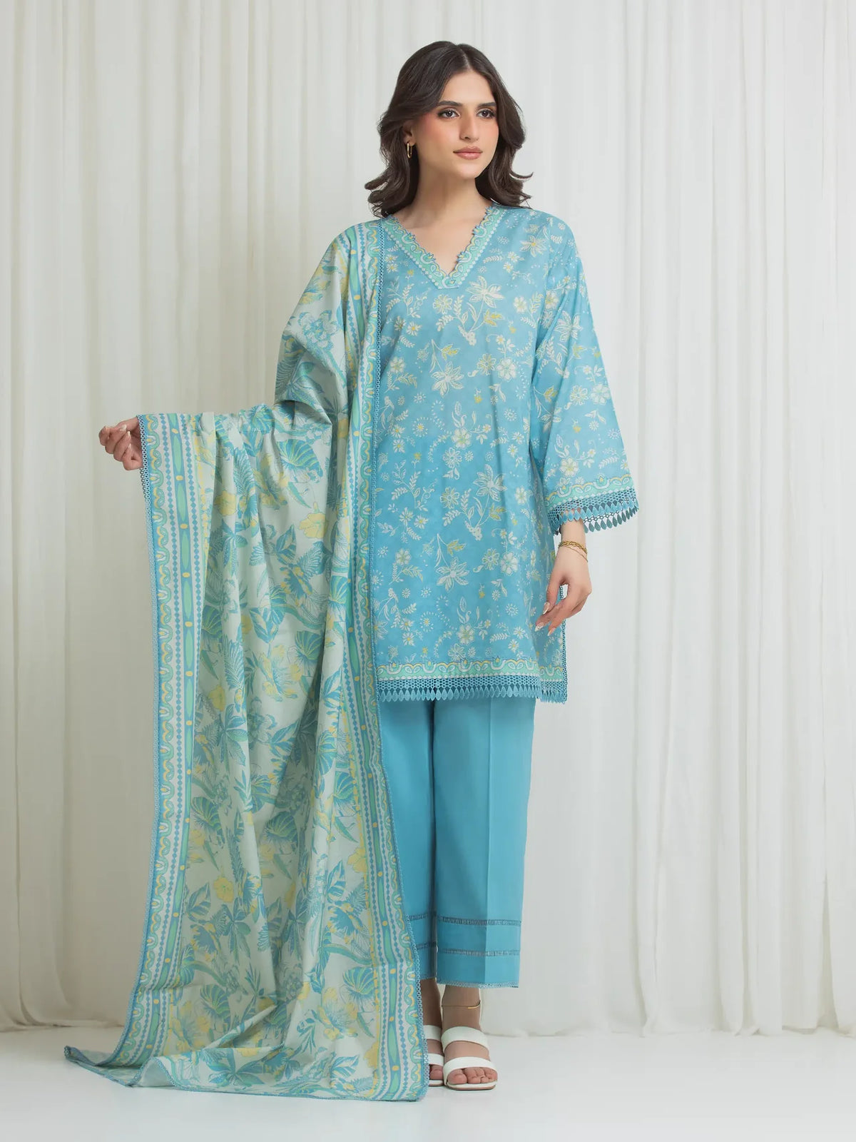 ALLURE | Unstitched 3PC lawn - EWU6A1-36715-3P