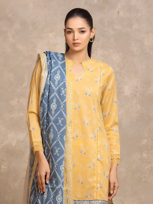 ALLURE | Unstitched 3PC lawn - EWU6A1-36748-3P
