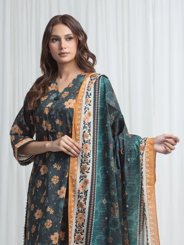 ALLURE | Unstitched 3PC Lawn - EWU6A1-36858-3P