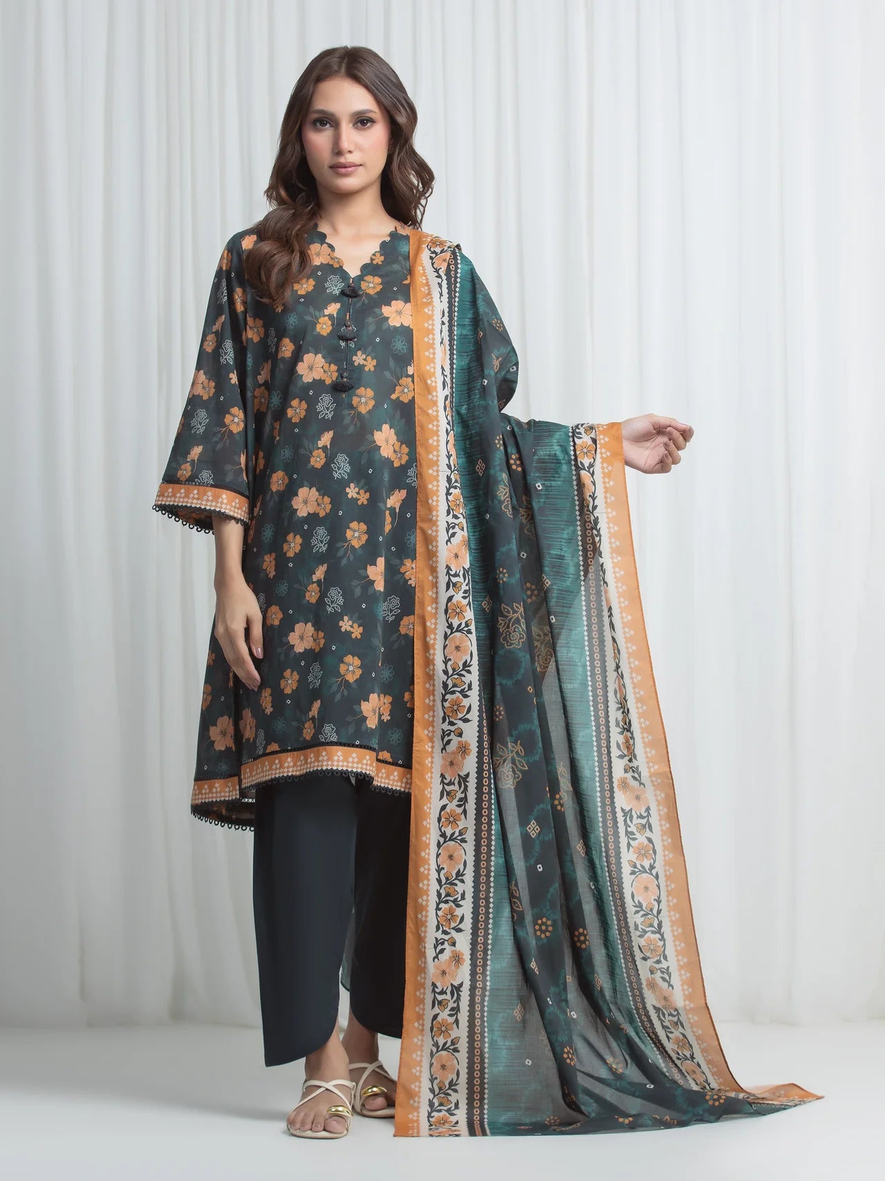 ALLURE | Unstitched 3PC Lawn - EWU6A1-36858-3P