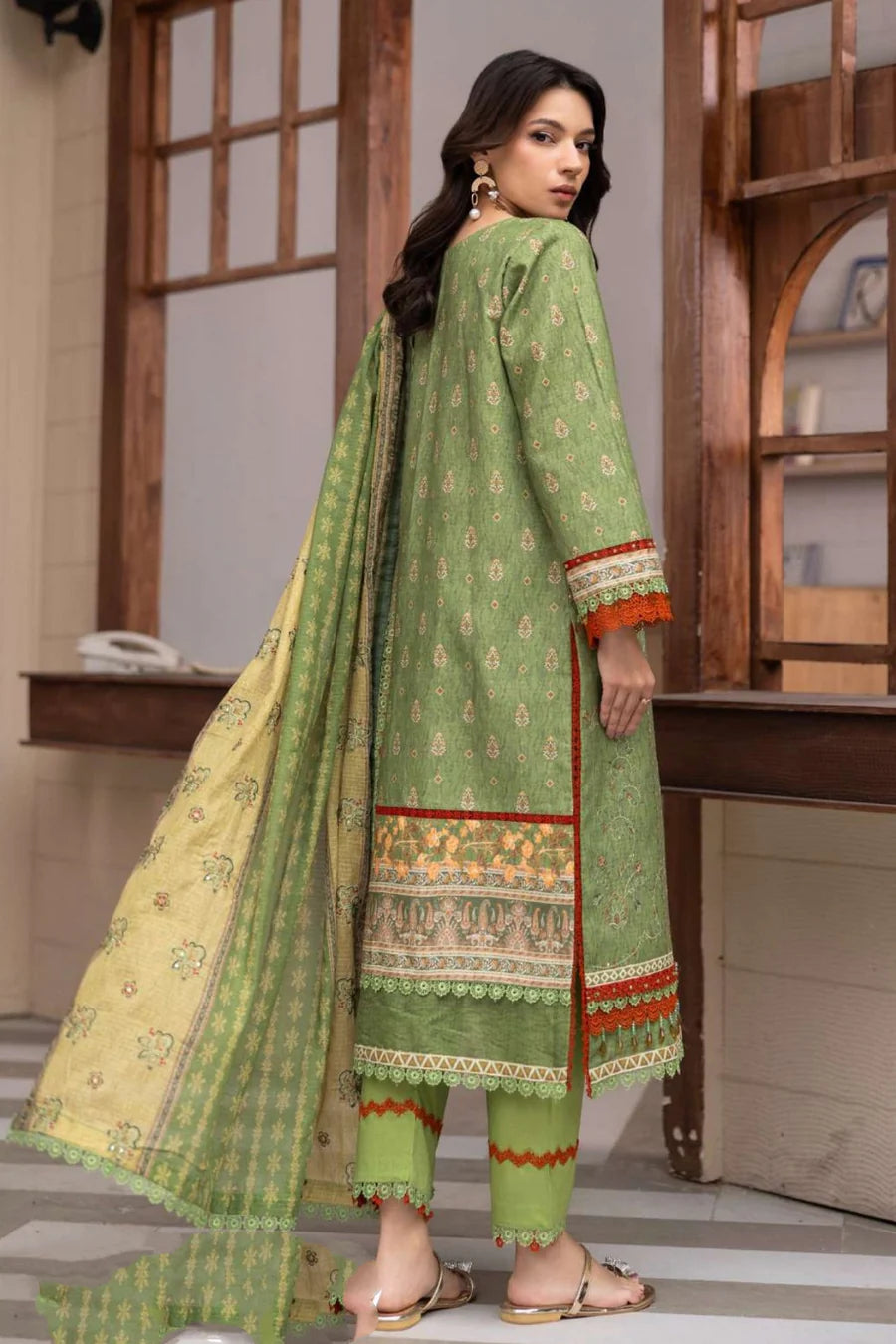 PERIDOT Lawn Embroidered 3PC | PR-540